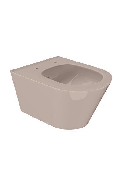 CELESTA Vas WC suspendat fără ramă Ava 53x35.5cm ceramică bej