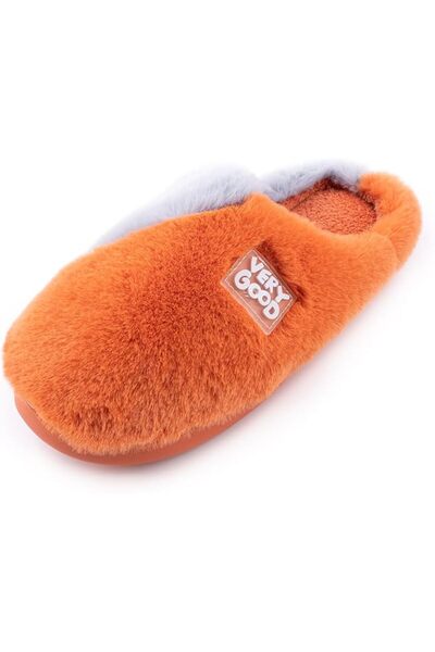 Other R-ISLAND Women 'House Slippers - Winter, Warm, Non-Slip PVC Sole, Orang...