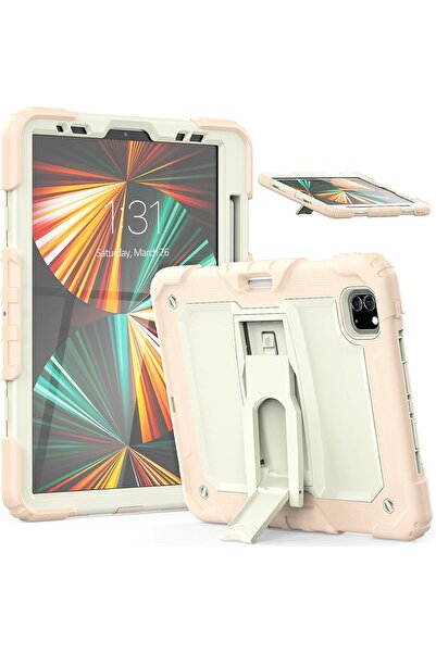 Other Husă iPad Pro 11, Air 5/4 - Protecție 3 Straturi, Suport, Curea Umăr, S...