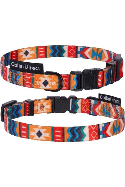 Other Nylon Dog Collar - Adjustable, Quick Release Buckle - 30-37 cm, Colorful