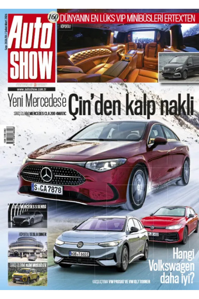 Dergi Kapında Auto Show Dergi Şubat-Mart 2026