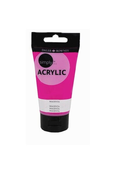 Daler Rowney Culoare acrilic Simply, 409 - Magenta, 75 ml