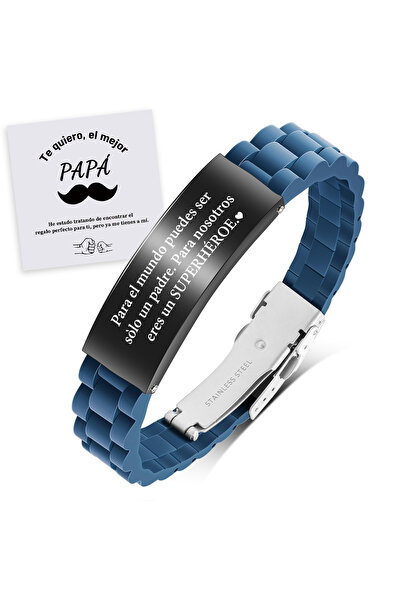 Other Brățară Bărbătească Gravată - Oțel Inoxidabil 316L, Te quiero el mejor ...