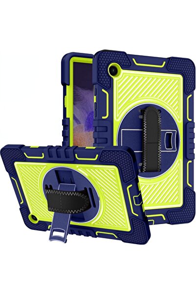 Other Husa Samsung Galaxy Tab A 8.4 - Protectie 3 Straturi, Suport 360, Curea...