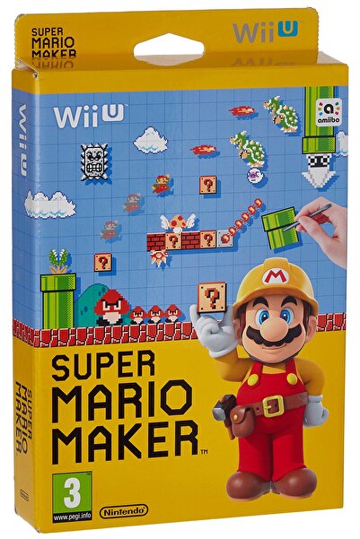 Nintendo Joc Super Mario Maker, Box Set, Wii U, coperta in Limba Germana, Joc...