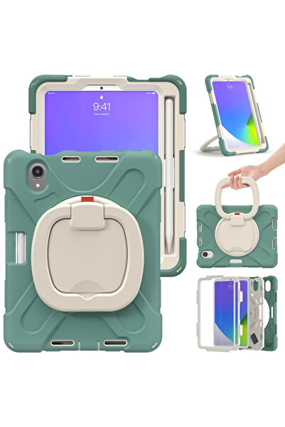 Other Husă iPad Mini 6 - Protecție Blindată, Suport Rotativ, Slot Stylus - Si...