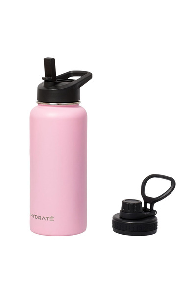 Other HYDRATE Water Bottle - Stainless Steel, Double Wall, Insulated, Pink, 7...