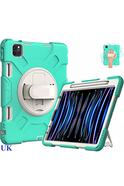 Other Husă iPad Mini 6 8.3", Antișoc 3 Straturi, Stand Rotativ 360, Curea Umă...