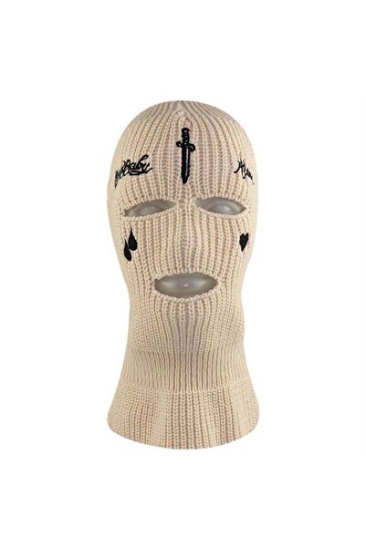 FG KONNİCHİWA Black Sword Embroidered 3-Eye Snow Mask 2026 Season