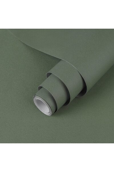 Other Folie Autocolantă Mobilier - Tapet PVC Impermeabil, Mat - Verde Închis,...