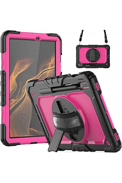 Other Husă Blindată Samsung Galaxy Tab S7/8 - Suport Rotativ, Protecție 360, ...