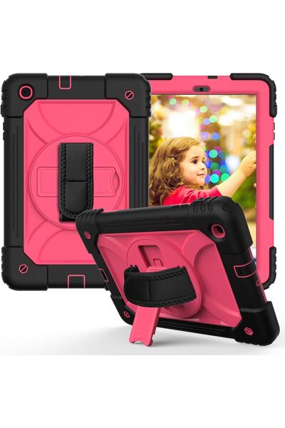 Other Husă iPad 10.2 - Suport Rotativ, Policarbonat, Curea Umăr - 2019/2020/2...