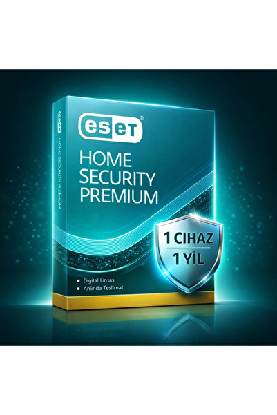 ESET Home Premium Security 1 Cihaz 1 Yıl