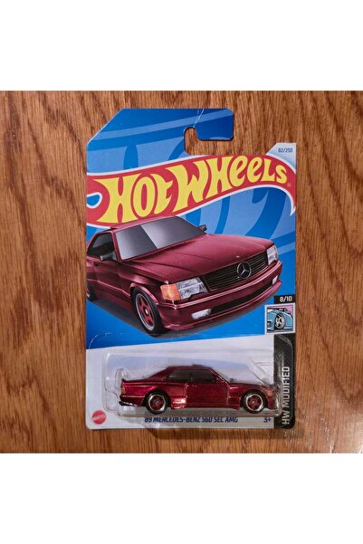 HOT WHEELS STH 89 Mercedes-Benz 560 SEC AMG HTF33-N7C5 (Uzunkart)