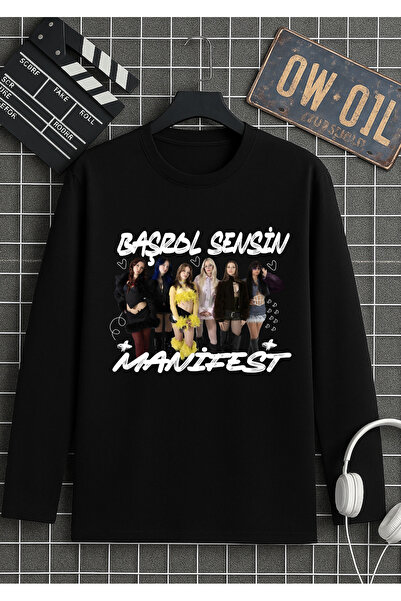 RYO FASHİON Μπλουζάκι με μακριά μανίκια με στάμπα Manifest Group "You Are the...