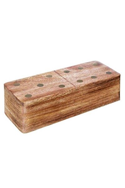 Atmosphera لعبة دومينو أنيقة ومتينة مصنوعة من خشب المانجو