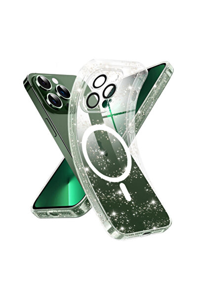 Techsuit SparkleSkin MagSafe Case for iPhone 13 Pro, Transparent