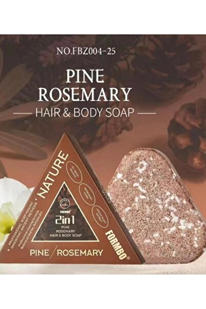 Nature Frombo 2 in 1 Pine Rosemary Hair & Body Soap – Purifying Cleanser for ...