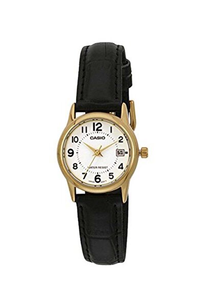 Casio Women's Formal Analog Wrist Watch LTPV002GL-7B - 25 mm - Black