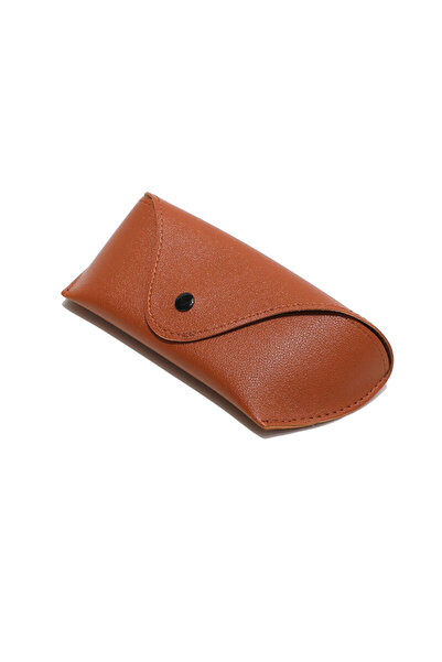 Techsuit Husă de ochelari din piele ETPU2, maro