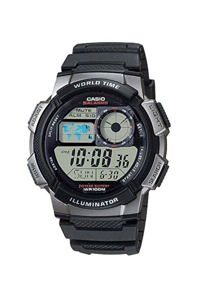 Casio Men's Youth Series Digital Watch AE-1000WD-1A - 48 mm - Black