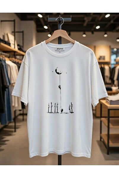 playwear Μπλουζάκι με στάμπα Bol Kalıp Özgür Παλαιστίνη, μαύρο, με σχέδιο