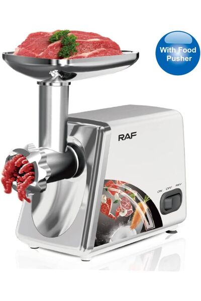 PUKON Electric Meat Grinder, 300W Max Stainless Steel Meat Mincer, Sausage St...