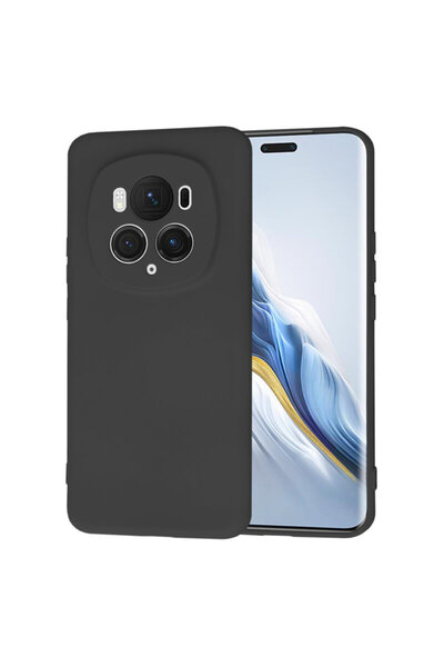 Techsuit Silicone Case Honor Magic 6 Pro SoftFlex, Black