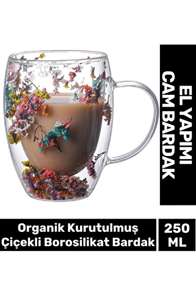 Kozera # Cup Special Handmade Hot and Cold Resistant Ornate Organic Floral Bo...