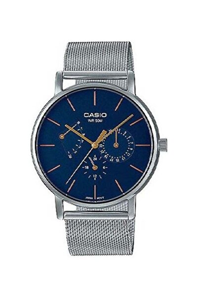 Casio Men's Stainless Steel Analog Watch MTP-E320M-2EVDF