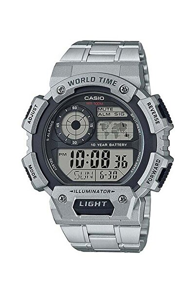 Casio Men's Youth Stainless Steel Digital Wrist Watch AE-1400WHD-1AVDF - 48 m...