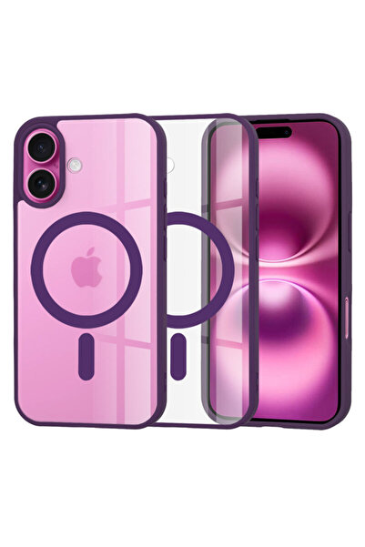 Techsuit Θήκη MagSafe Pro για iPhone 16 Plus, Μωβ