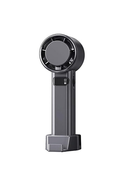 Techsuit Premium Portable Fan with Battery F83, Gray