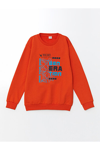 LC Waikiki Özmarka New Season Crew Neck Boys' Sweatshirt
