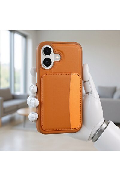 Ummeslem Case Compatible with iPhone 16 Mobile Phone X-Card Silicone Cover wi...