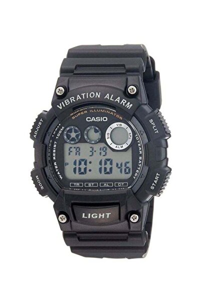 Casio Boys' Resin Digital Quartz Watch W-735H-1AVDF - 47 mm - Black