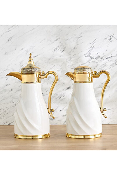 Generic طقم قوارير ديونز من البورسلين مكون من قطعتين