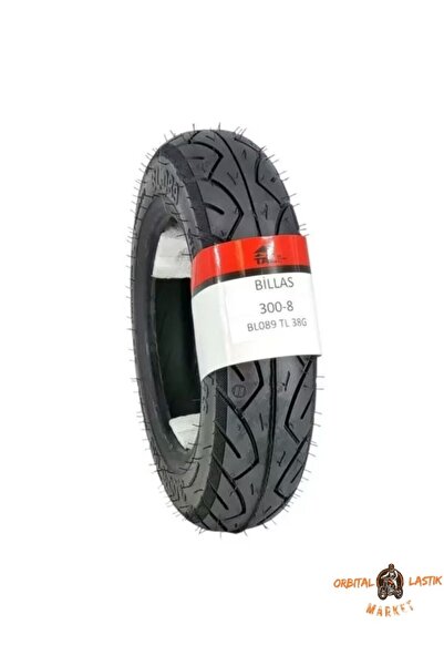 Billas 3.00-8 TUBELESS DIŞ LASTİK I ÖN / ARKA UYUMLU I BL089 I YERLİ ÜRETİM