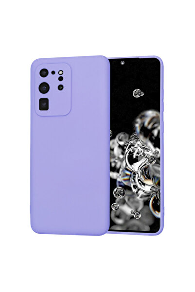 Techsuit Силиконов калъф за Samsung Galaxy S20 Ultra 4G SoftFlex, виолетов