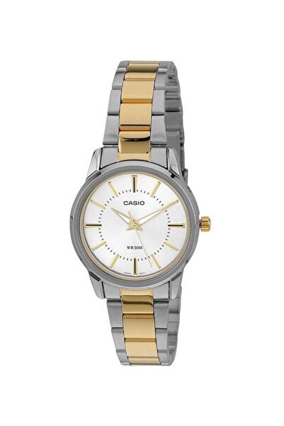 Casio Women's Stainless Steel Analog Watch LTP-1303SG-7AVDF - 30 mm - Silver/...