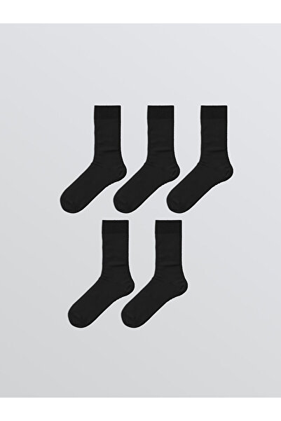 LC Waikiki Rmz Gi̇yi̇m Farkiyla Classic Men's Socks 5-Pack
