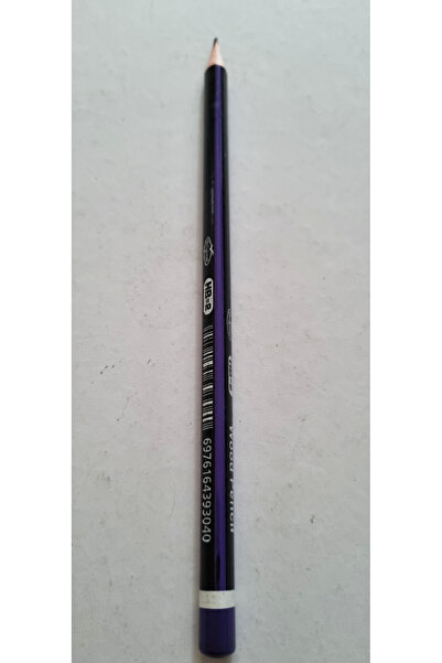 Modellino 1 Adet Hano HB-2 Wood Pencil Üçgen Neon Mercanlı Kurşun Kalem - Ren...