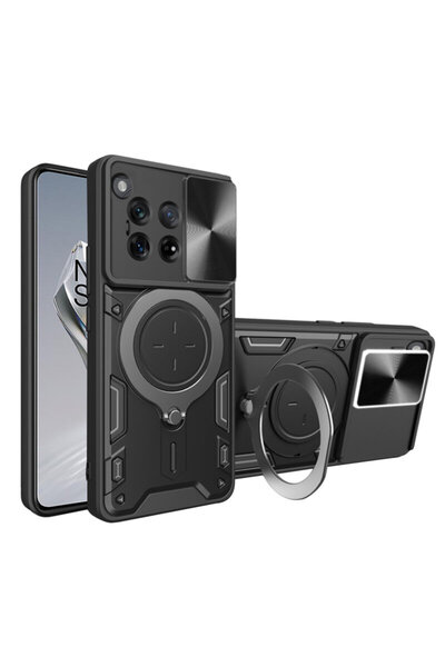 Techsuit Θήκη OnePlus 12 CamGuard Pro, μαύρη