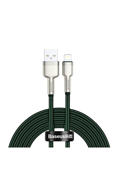 Baseus Data Cable, USB to Lightning, 2.4A, 2m, Green