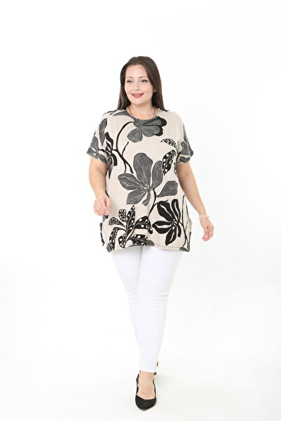 XL Modam Women's Full Lycra Plus Size Tunic