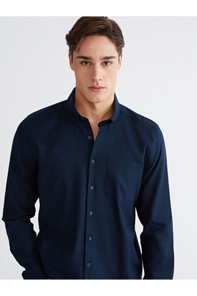 LC Waikiki I Standart Fit Gabardine Men's Shirt by Freezen Store