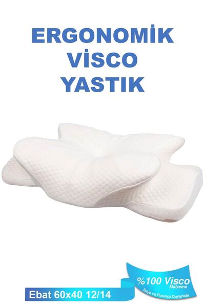 Saule Ortopedik Visco Yastık Destekli Güzellik Yastığı Royalrelax