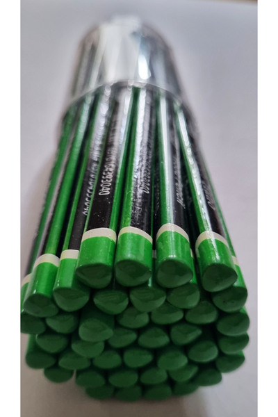 Modellino 40-Piece Jar Hano Hb-2 Wood Pencil Triangular Neon Coral Pencil