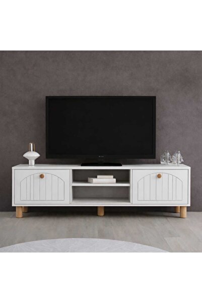 Kaçmaz Home Mobilya 150 cm Beyaz Bohem Tv Ünitesi