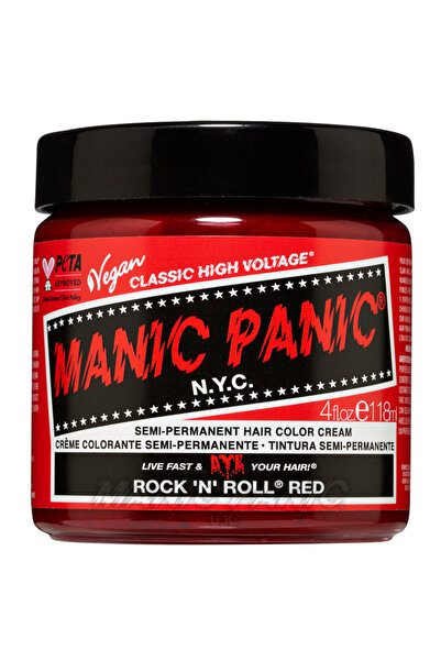 Manic Panic High Voltage® Classic Hair Colour (Rock 'N' Roll® Red) 237ml.